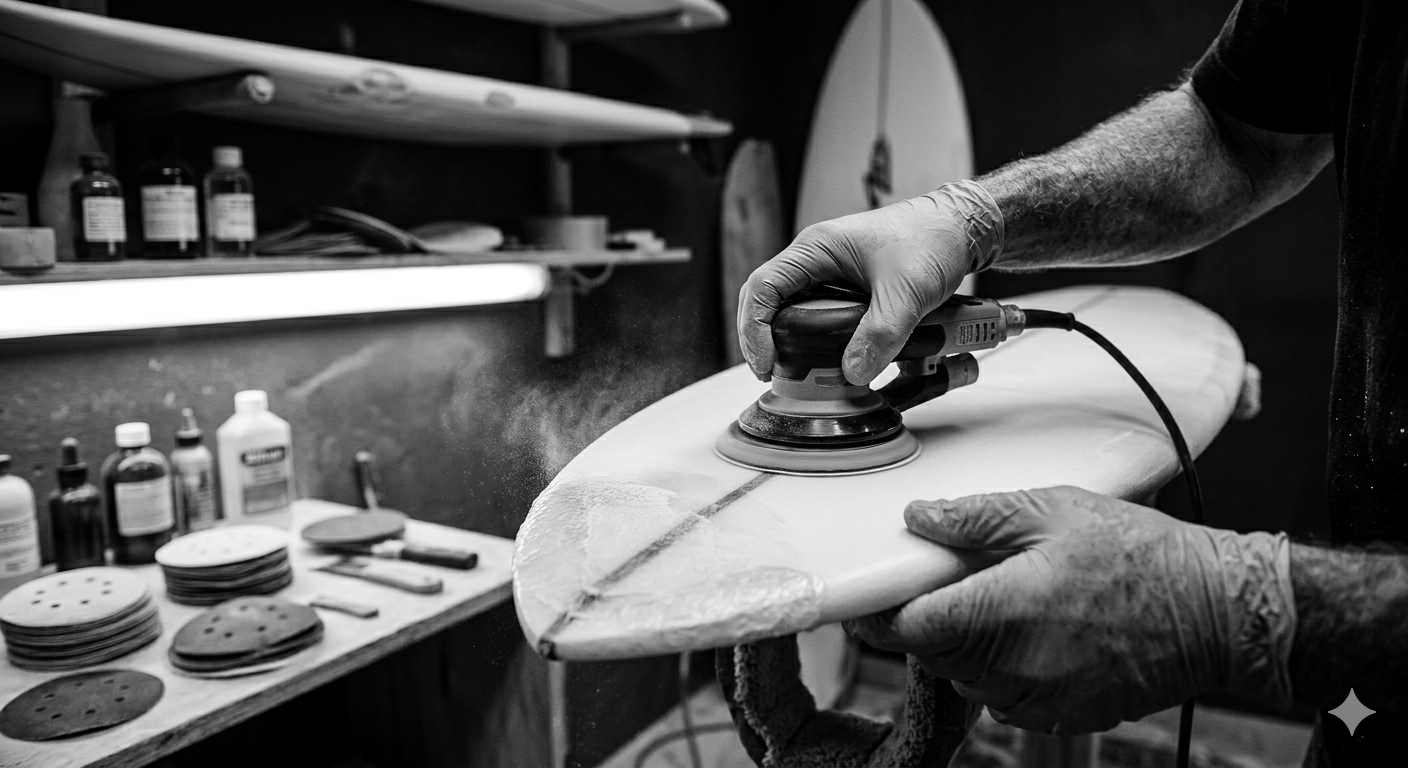 Surfboard ding repair